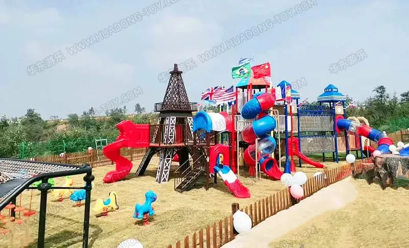 HUADONG Case|Ganshan Shengjing Rural Parent-Child Farm Amusement Park was successfully completed