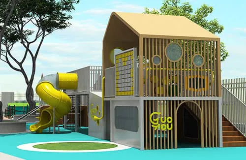 HUADONG Amusement Guotou Baihua Kindergarten was successfully completed