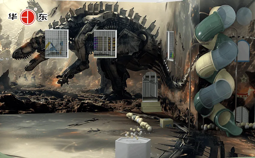 New product recommendation: HUADONG amusement opens indoor amusement and can customize creative theme scene layout