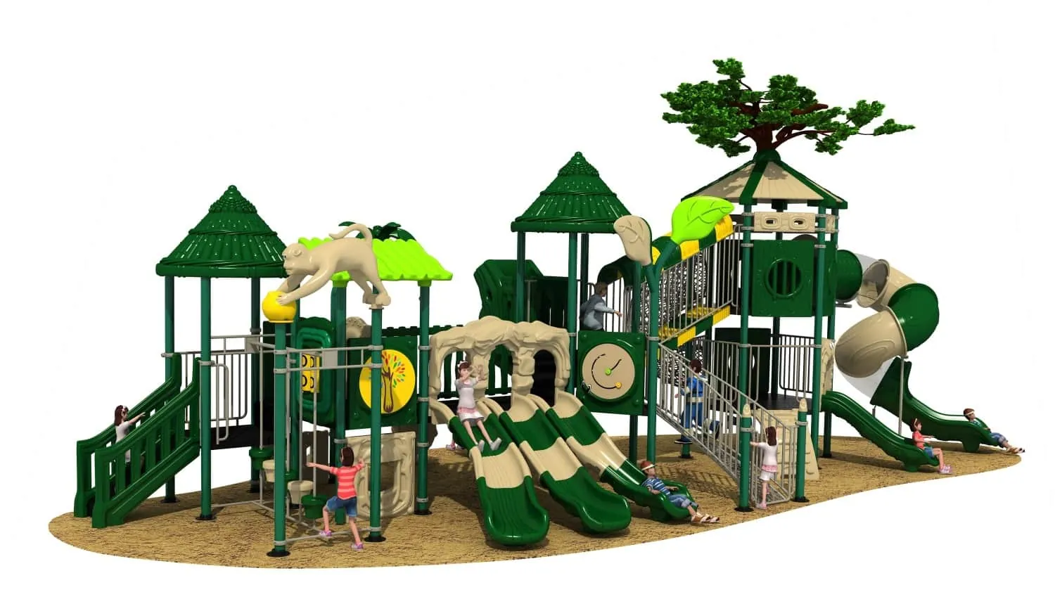 Forest Paradise HD-HSL021 - Children's Slide Slide Combination