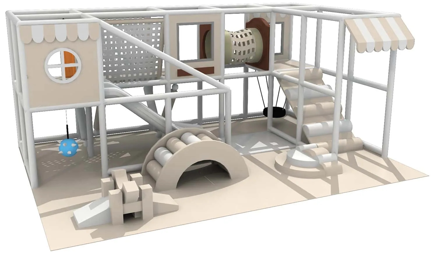 Colorful Series Indoor Playground for Kids HD-TTB117