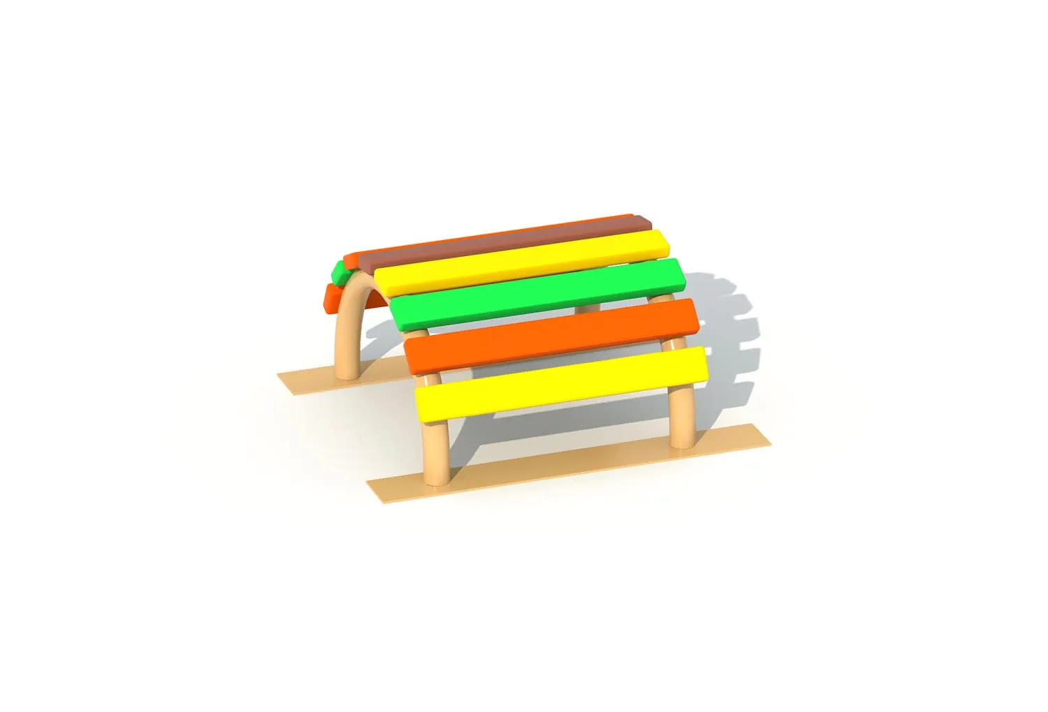 Semi-circle fully enclosed agility pet training tunnel HD-HCW018