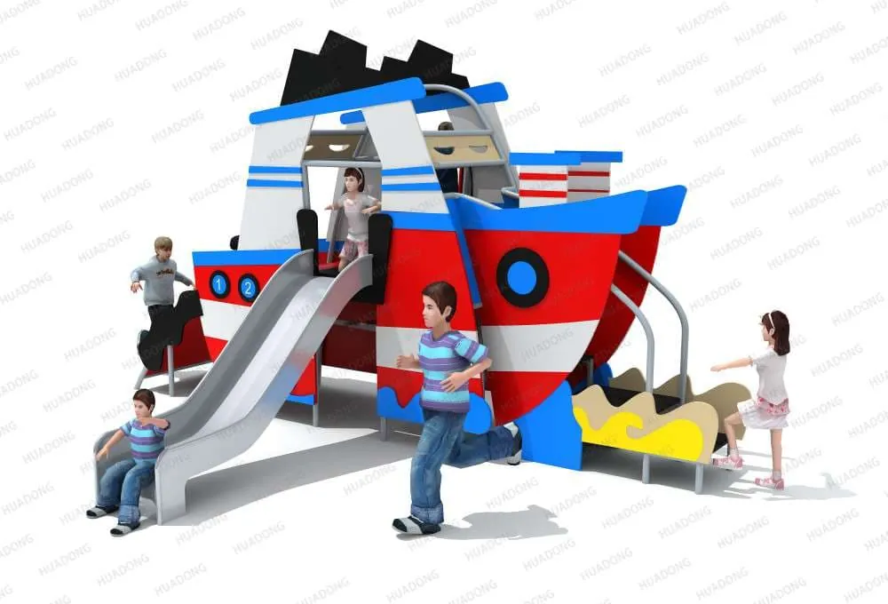 Environmental PE Board HD-LPE002 - Children's Slide Slide Combination