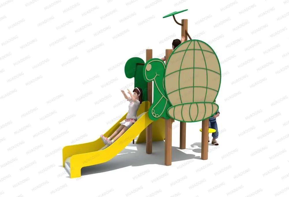 Environmental PE Board HD-E02LP2-Children's Slide Slide Combination