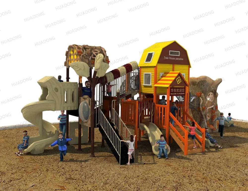 Ancient tribe HD-HYL005-Children's Slide Slide Combination