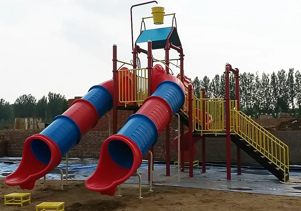 Water Park Outdoor Slide Case