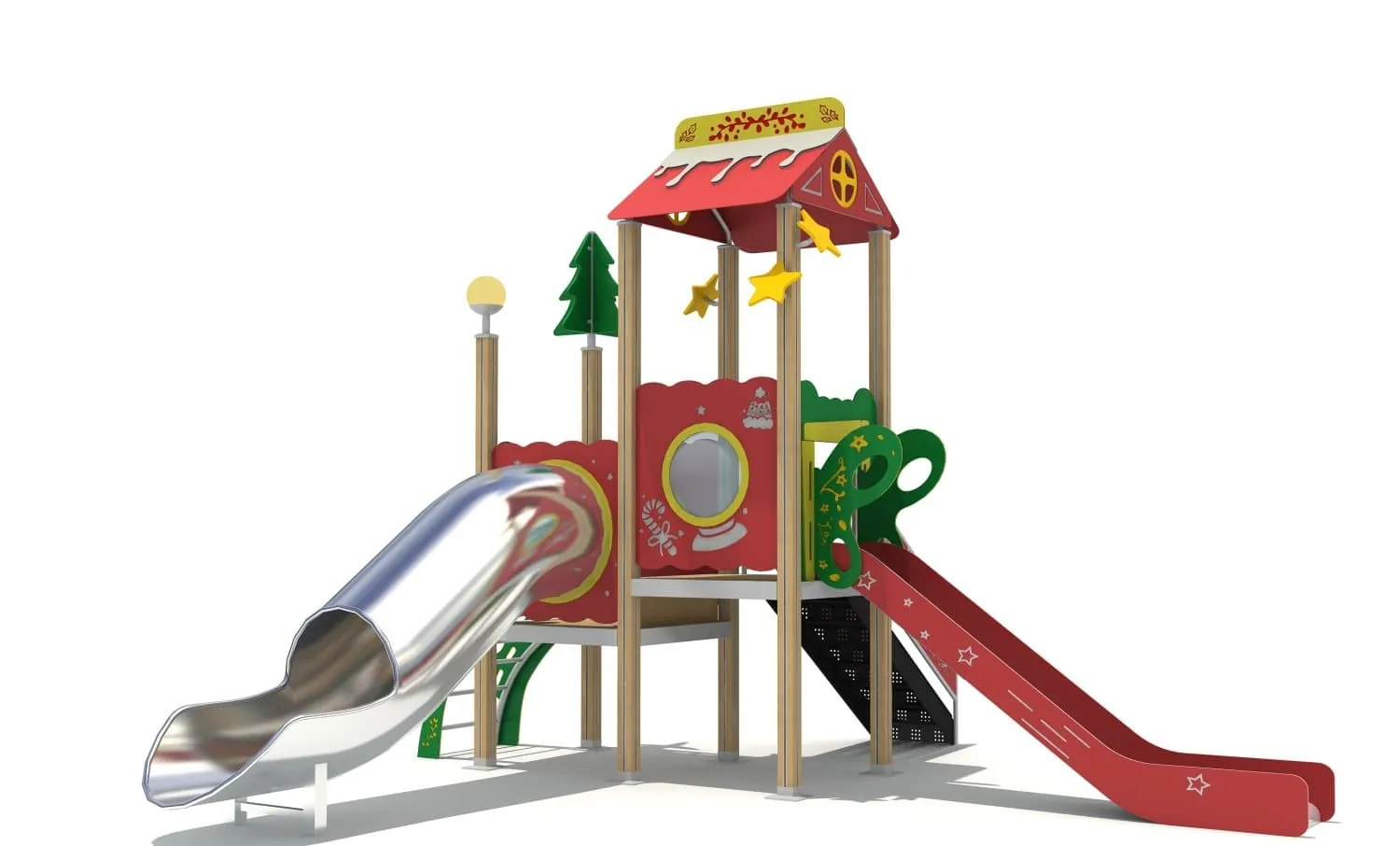 Fantasy in Vibrant Hues Series Combination Slide HD-LSM011