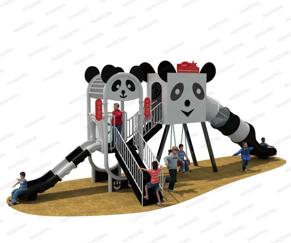 Giant Panda Theme Park HD-QXM019 - Children's Slide Slide Combination