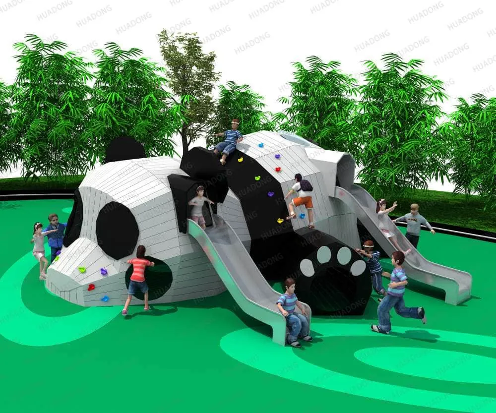 Giant Panda Theme Park HD-QXM003 - Children's Slide Slide Combination