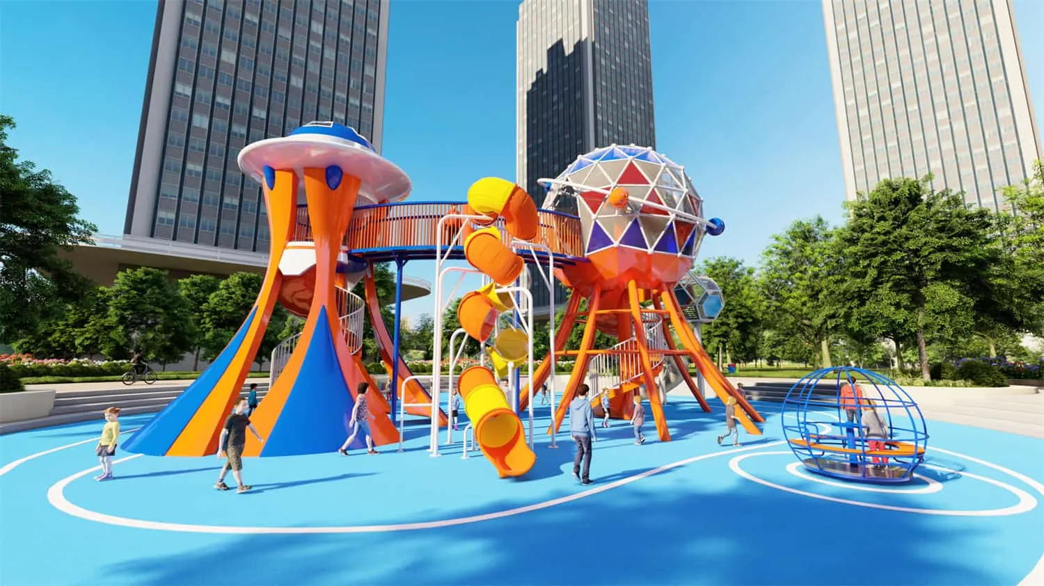 Customized Theme Park HD-DZT119-Aviation Control Tower Type A