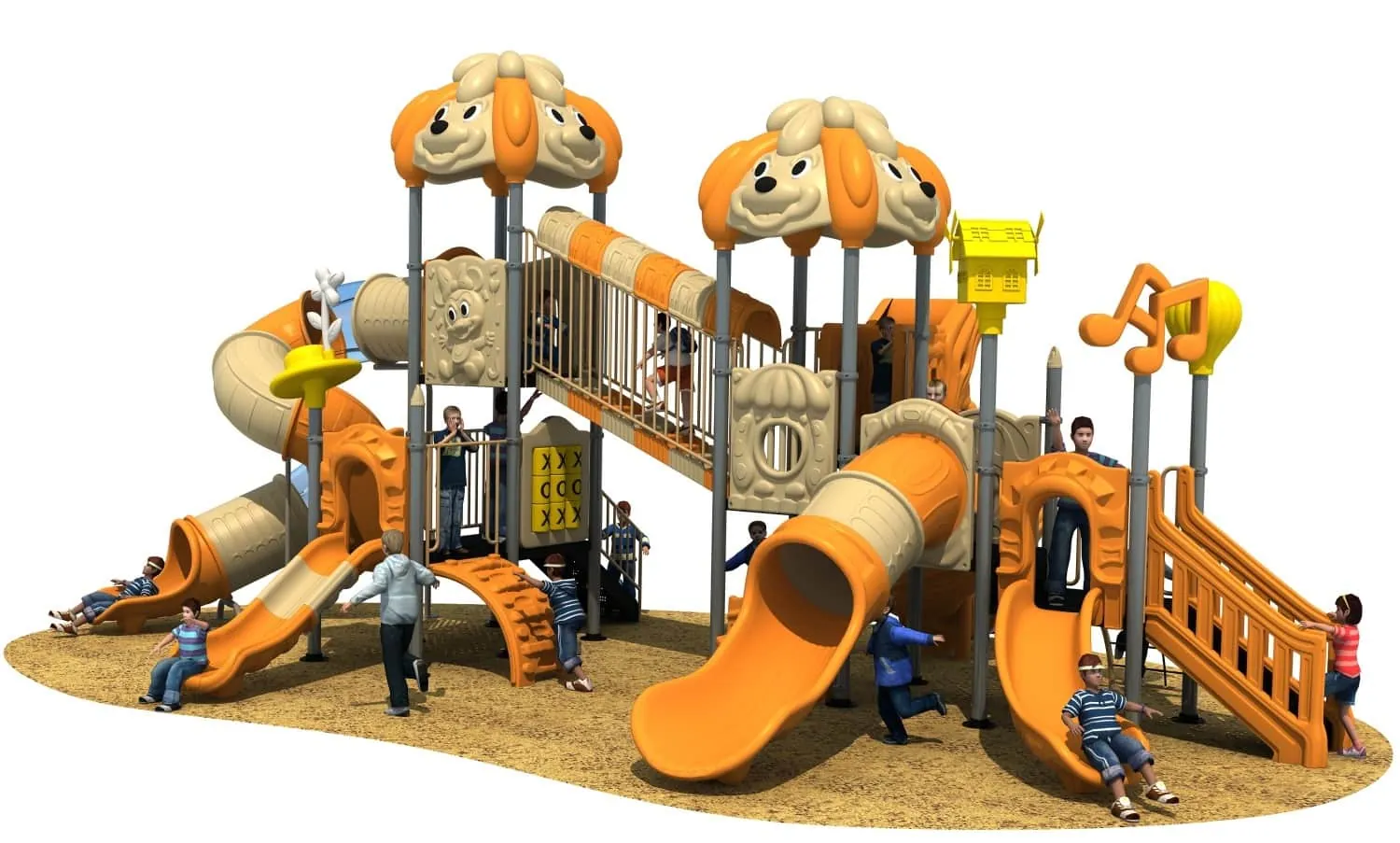 Happy Mouse HD-HDL023 - Children's Slide Slide Combination