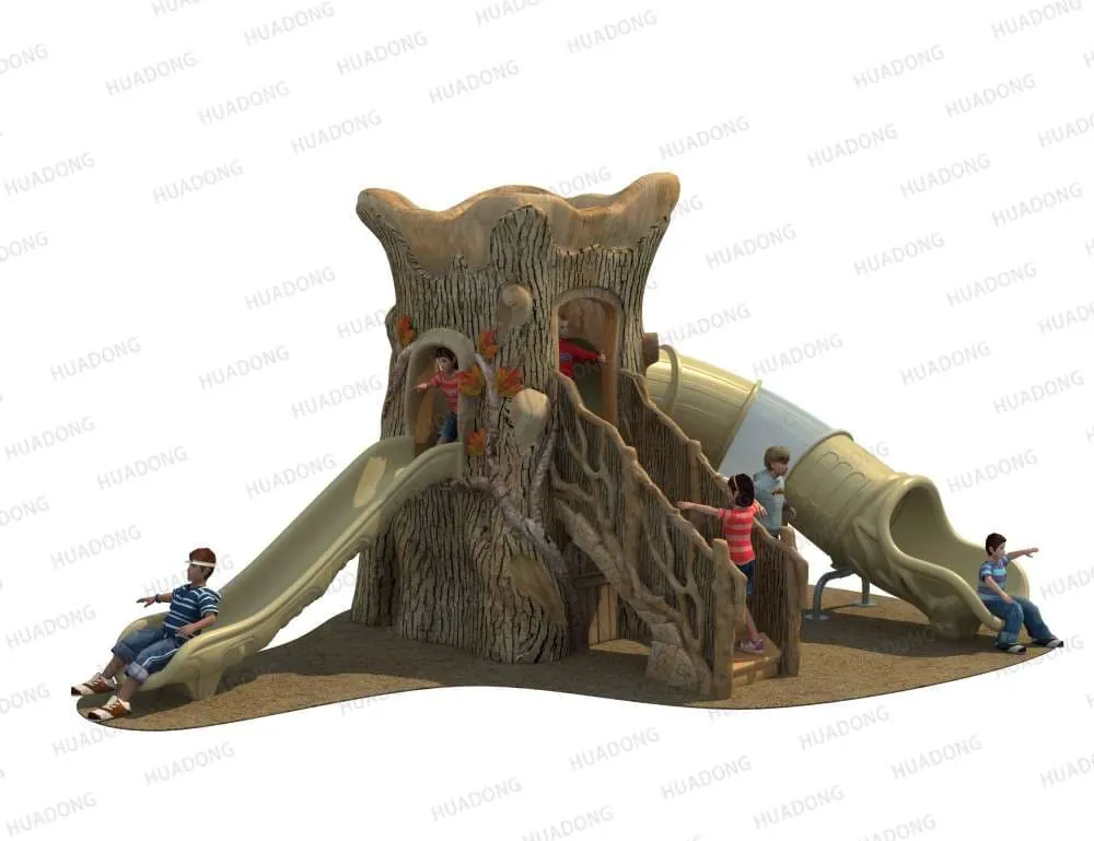 Ancient tribe HD-HYL008-Children's Slide Slide Combination