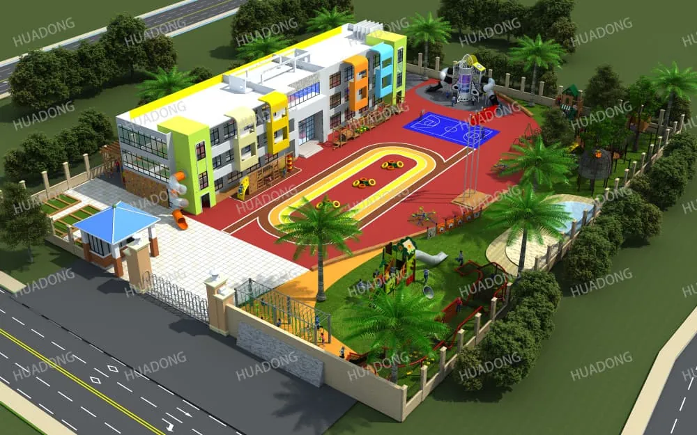 Kindergarten Overall Space Planning Scheme