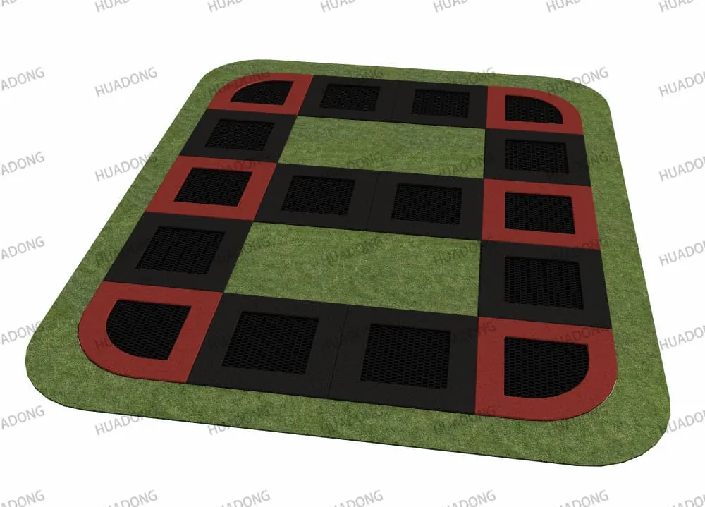 Personalized Non-Standard Custom Theme Ground Trampoline HD-DZT015
