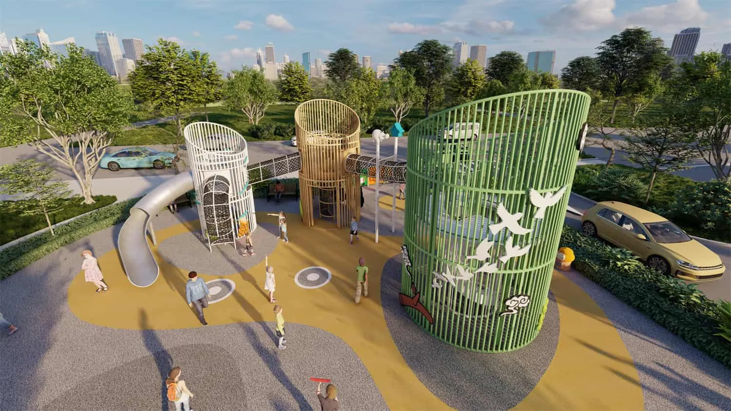 Customized Theme Park HD-DZT117-Watchtower