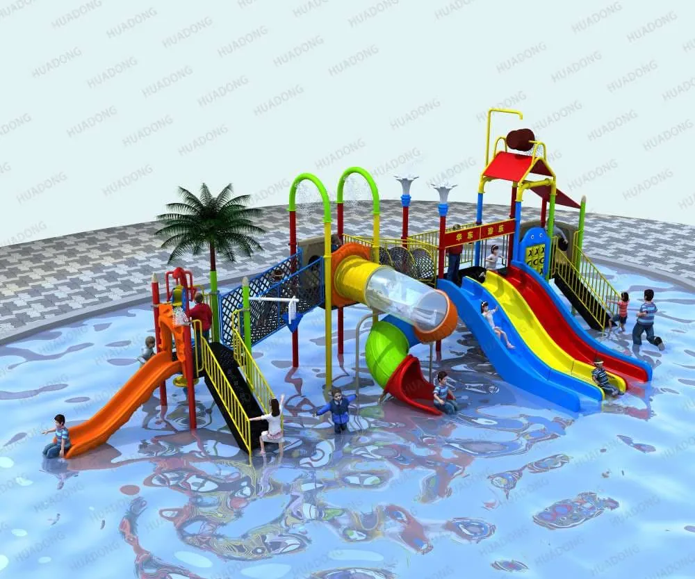 Water Park HD-LSH016-Children's Slide Slide Combination