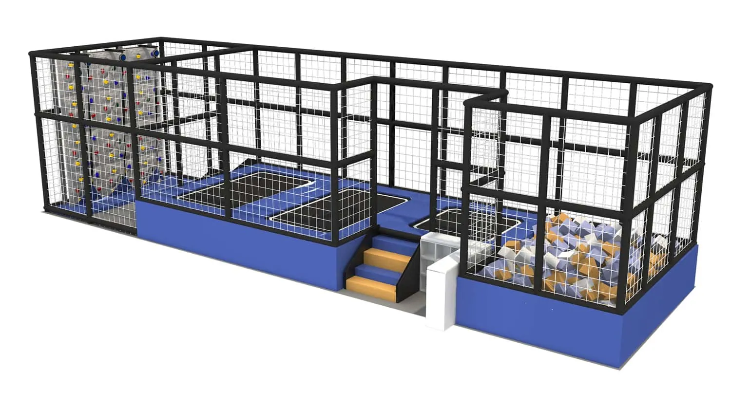 Comprehensive Combination Trampoline Playhouse HD-SBC047