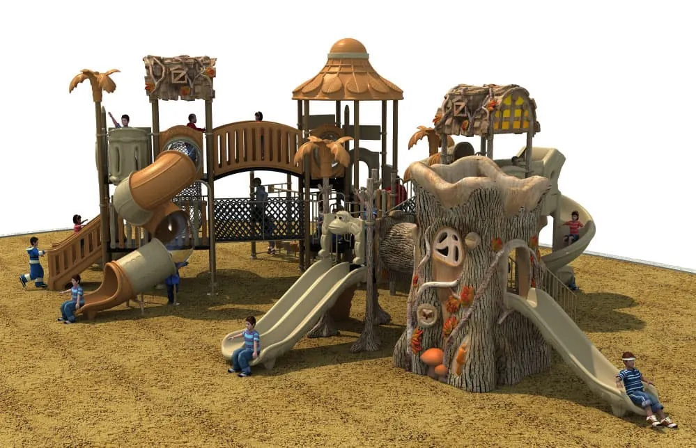 Ancient Tribe Children's Slide Slide Combination HD-HYL020