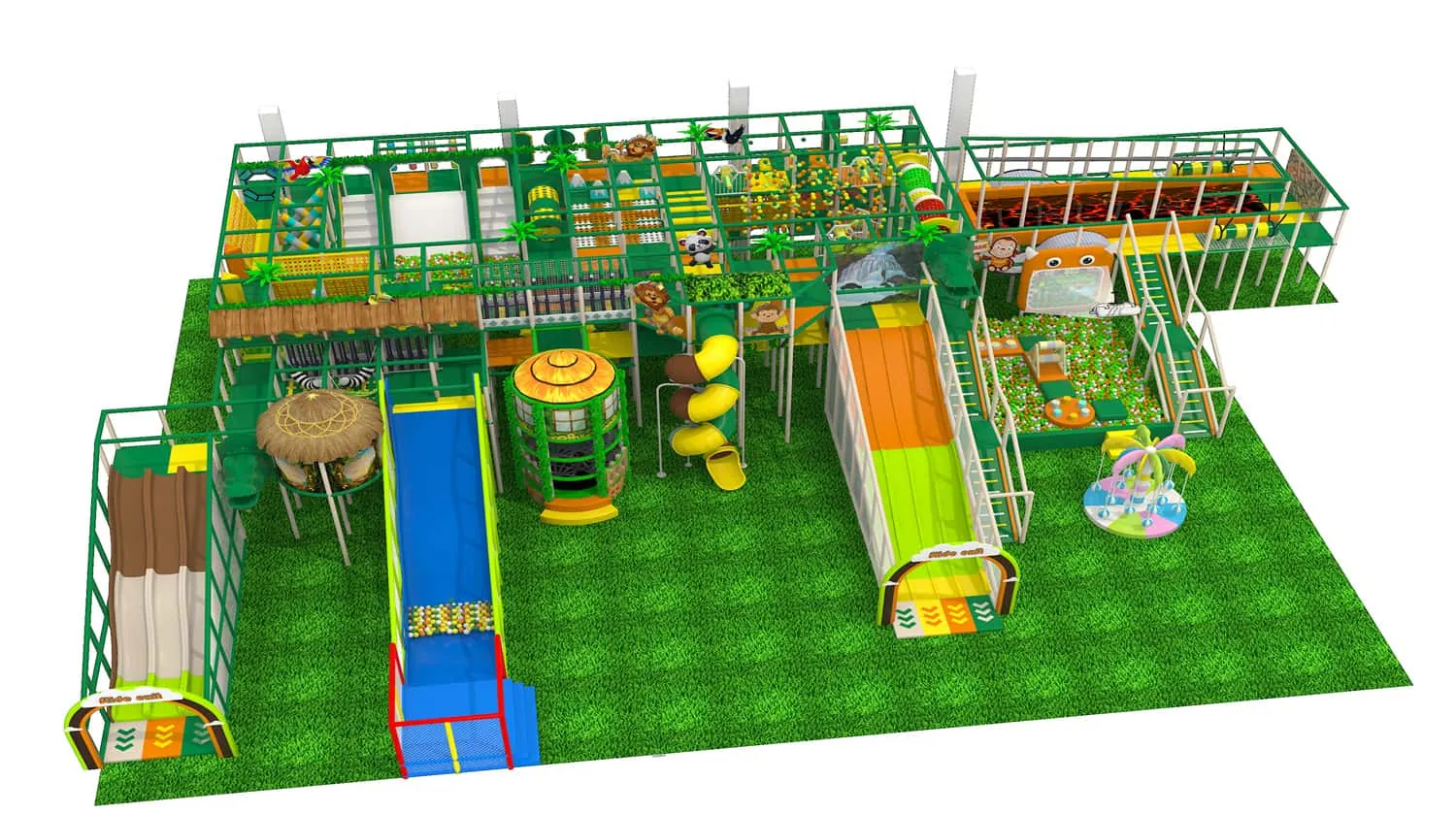 Nature Series Slide Indoor Playground for Kids HD-TTB144