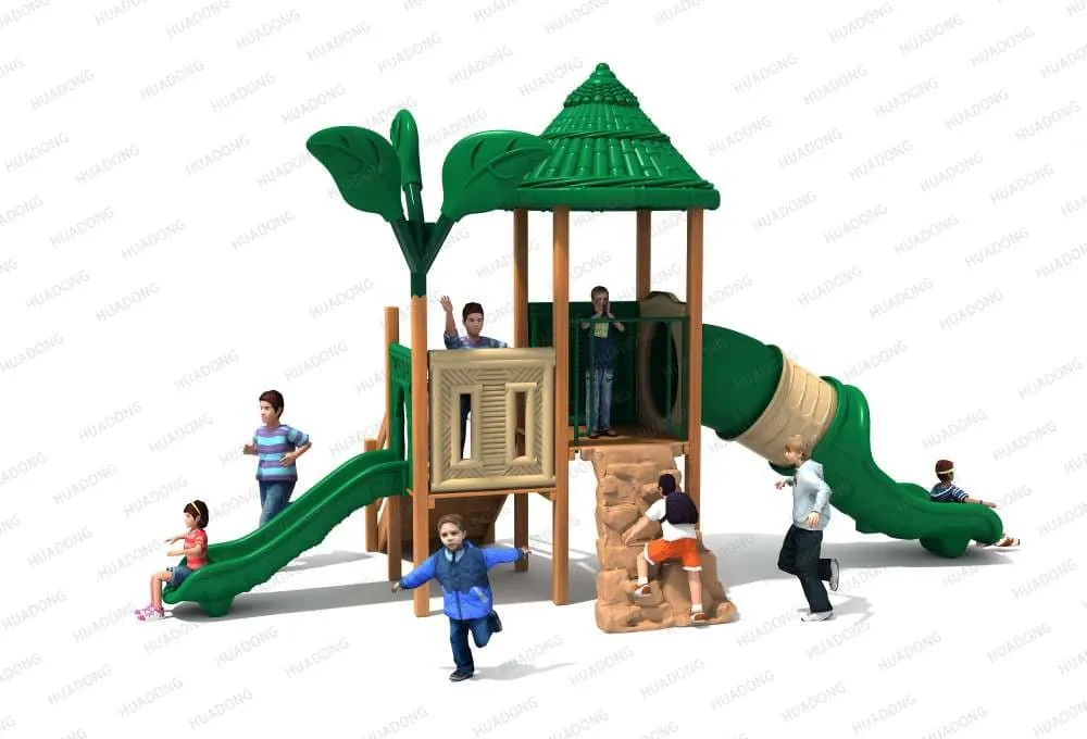 Bamboo Garden Landscape Park HD-MZY009 - Children's Slide Slide Combination