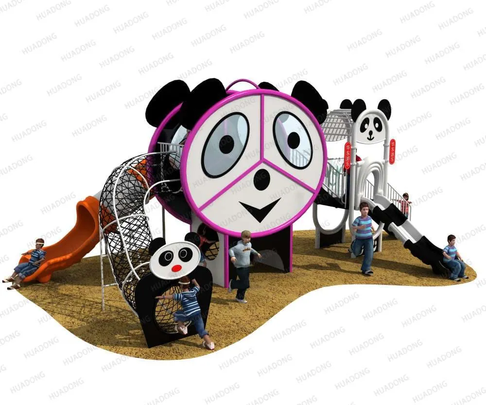 Giant Panda Theme Park HD-QXM016 - Children's Slide Slide Combination