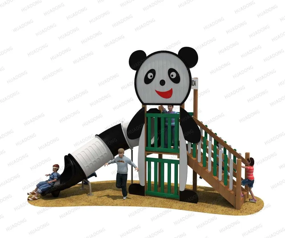 Giant Panda Theme Park HD-QXM020 - Children's Slide Slide Combination