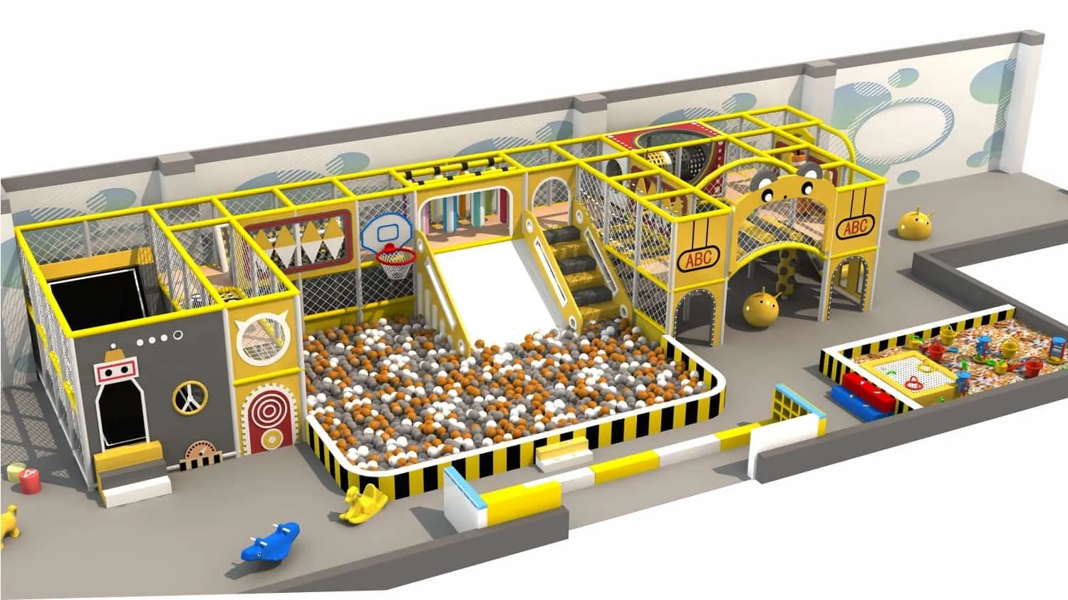 Fairy-themed indoor playhouse children's amusement park HD-TTB079