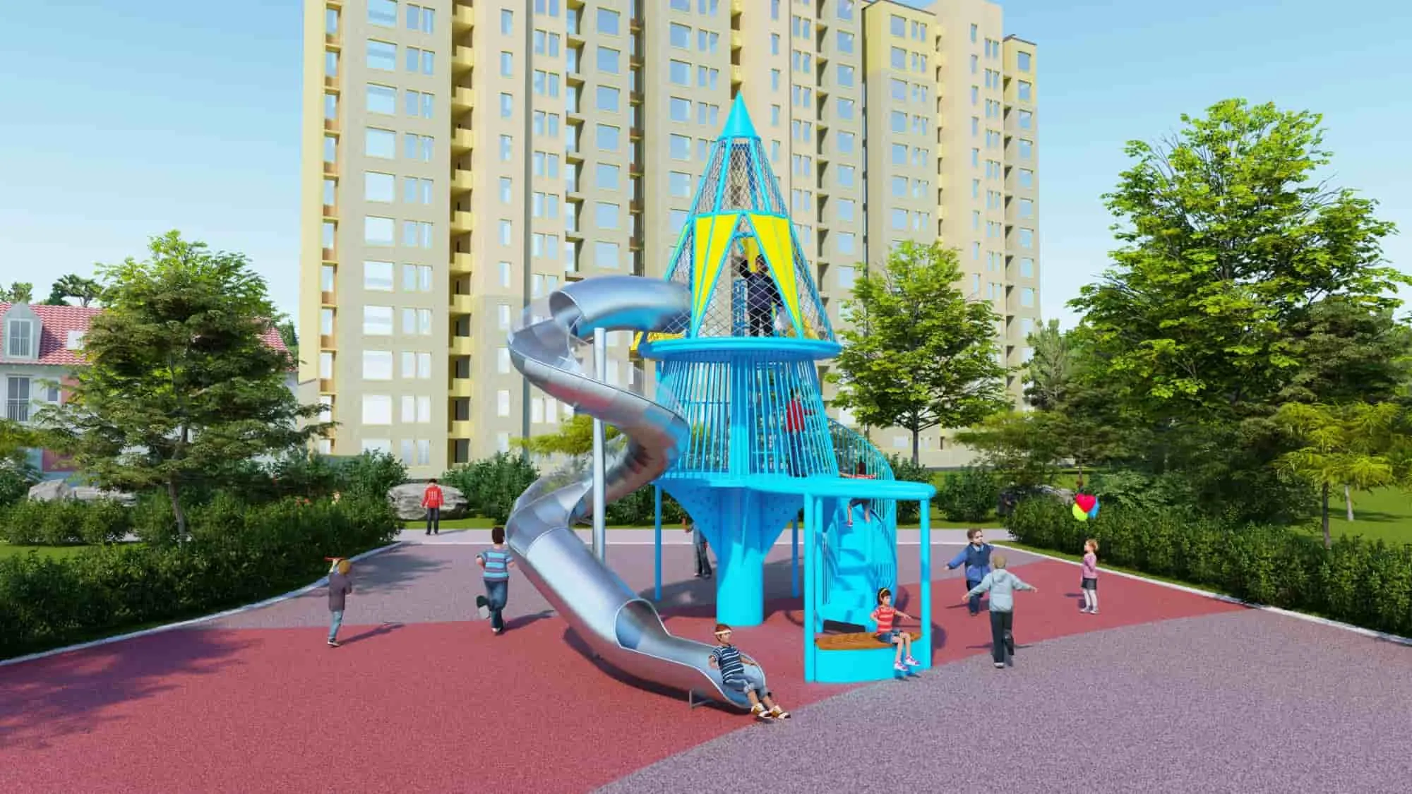 Colorful World Amusement Park Series HD-DBF001