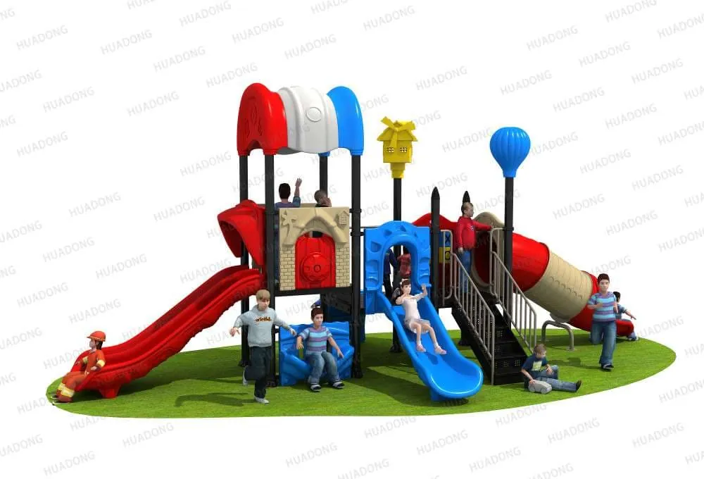 Cottage Theme HD-HBS011-Children's Slide Slide Combination