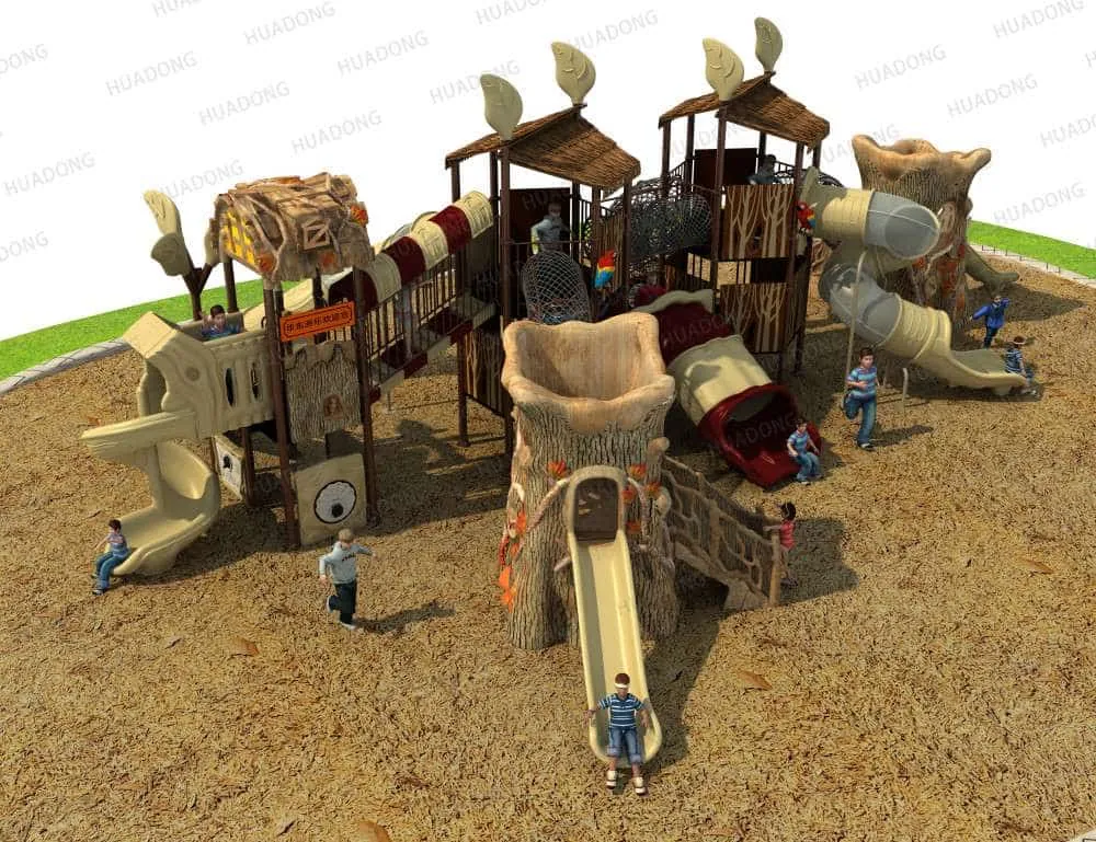 Ancient tribe HD-HYL004-Children's Slide Slide Combination