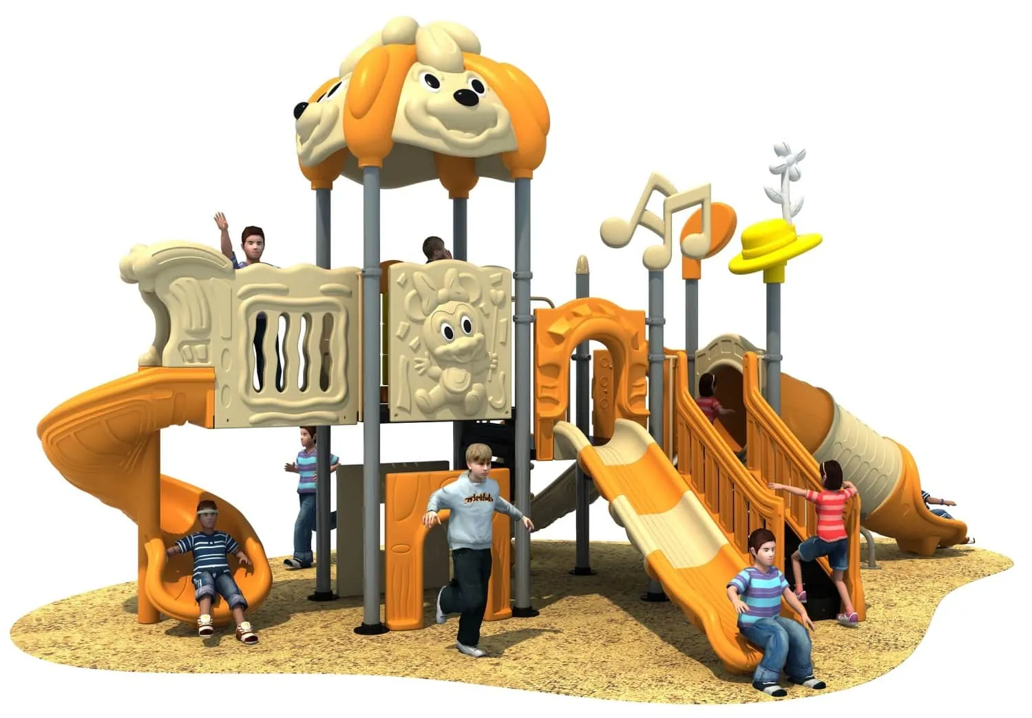 Happy Mouse HD-HDL024 - Children's Slide Slide Combination