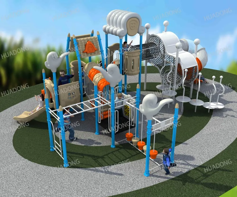 Auspicious Cloud Inverted House Outdoor Slide HD-HMH014-