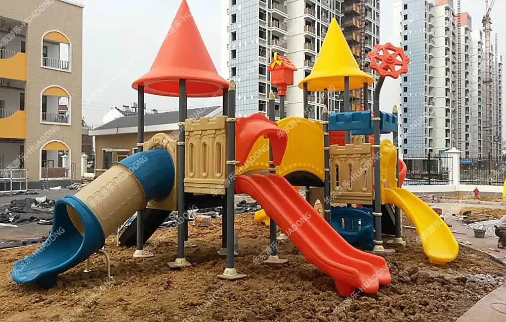 Outdoor slides in Yiwu Zhejiang Province