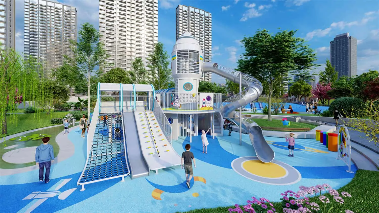 Customized Theme Park HD-DZT120-Space Station