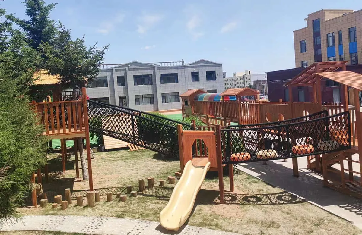 The first kindergarten of Wushenqi in Ordos City