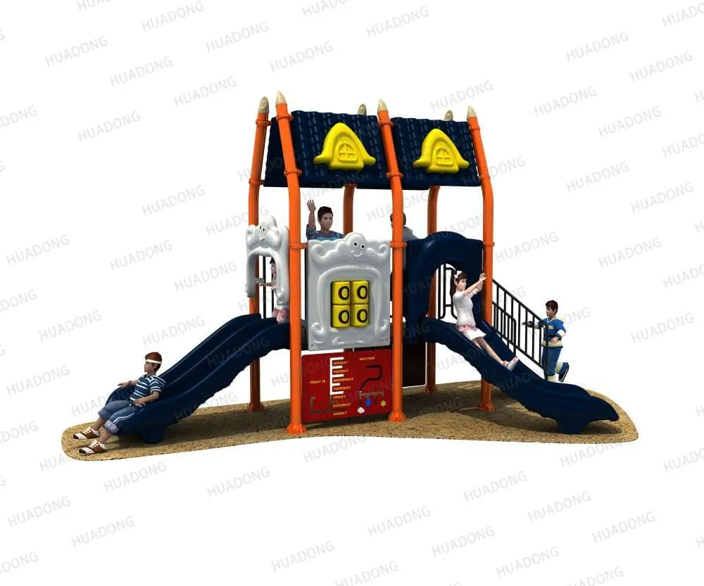 Auspicious Cloud Inverted House HD-HMH007-Children's Slide Slide Combination