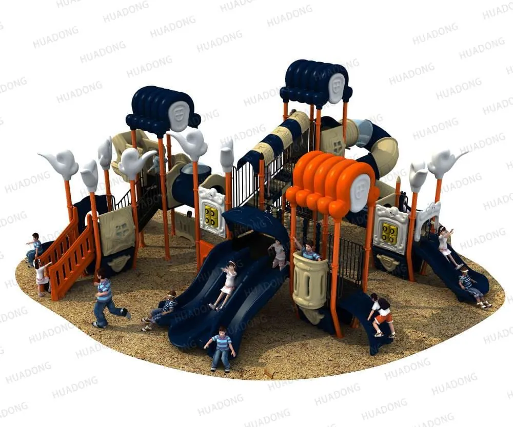 Auspicious Cloud Inverted House HD-HMH004-Children's Slide Slide Combination