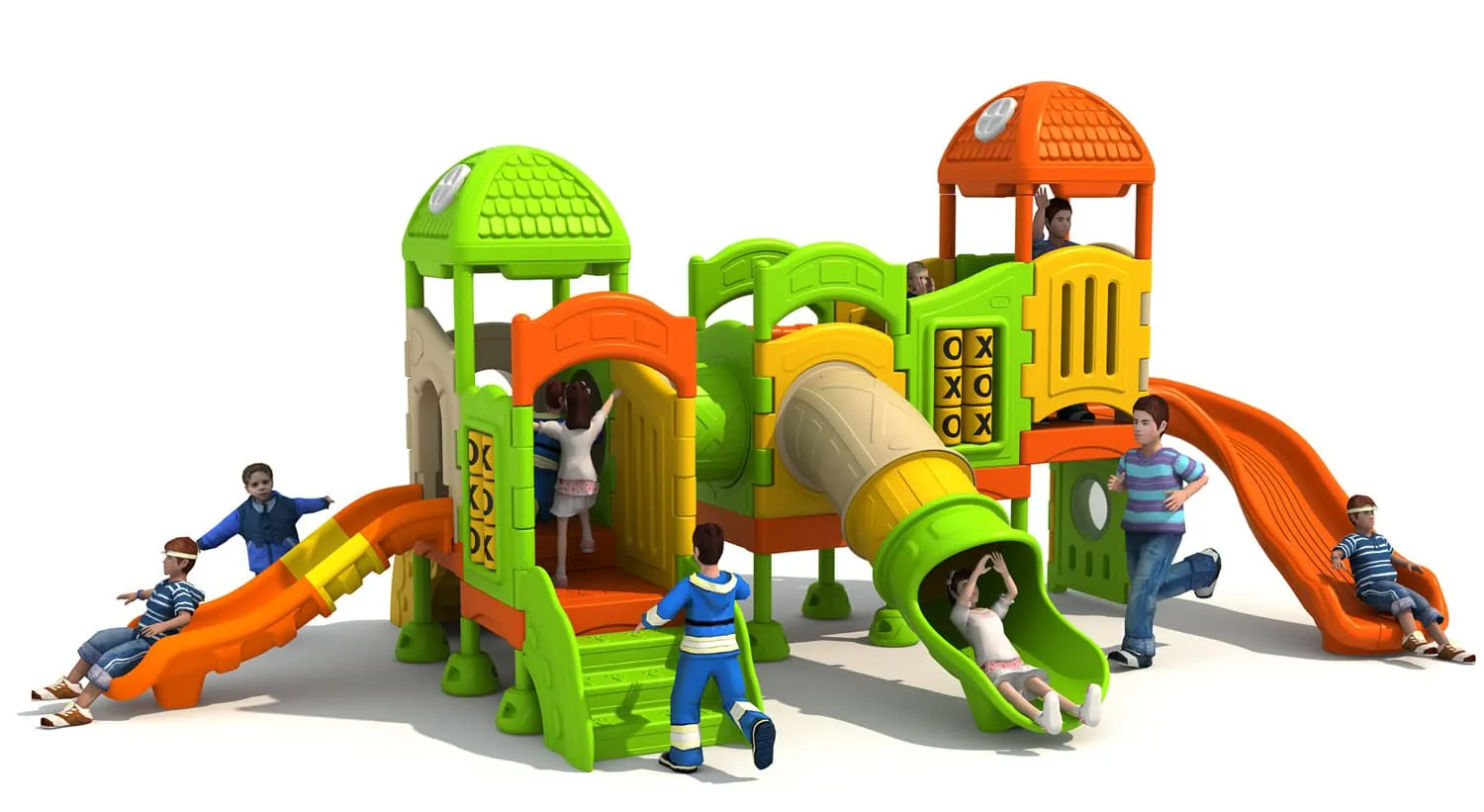 Large All-Plastic HD-LSL028 Children‘s Slide Slide Combination