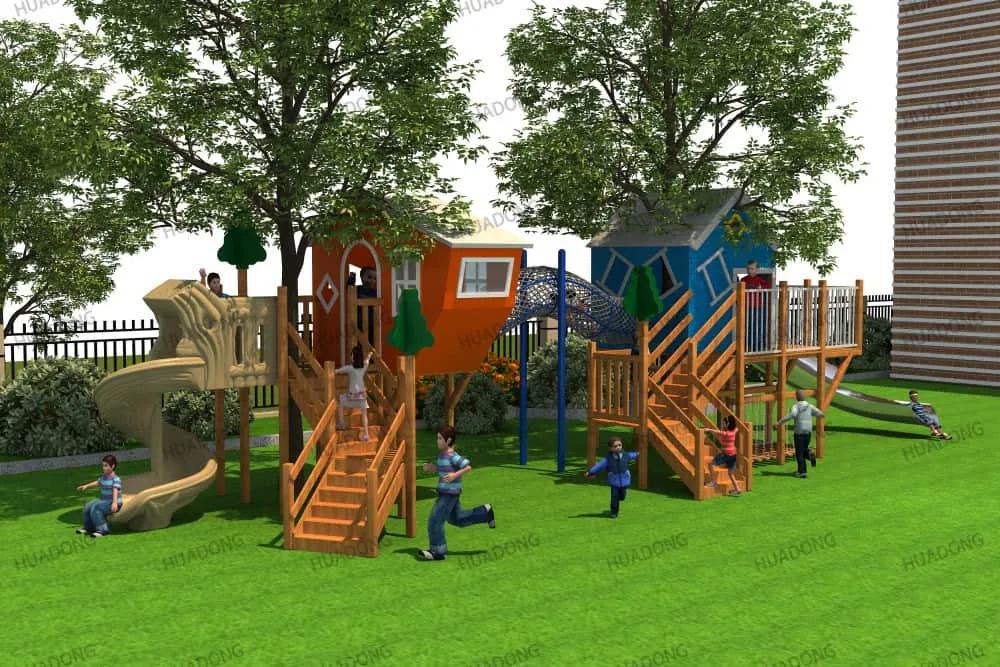 Non-standard custom wooden magical house HD-MMF015