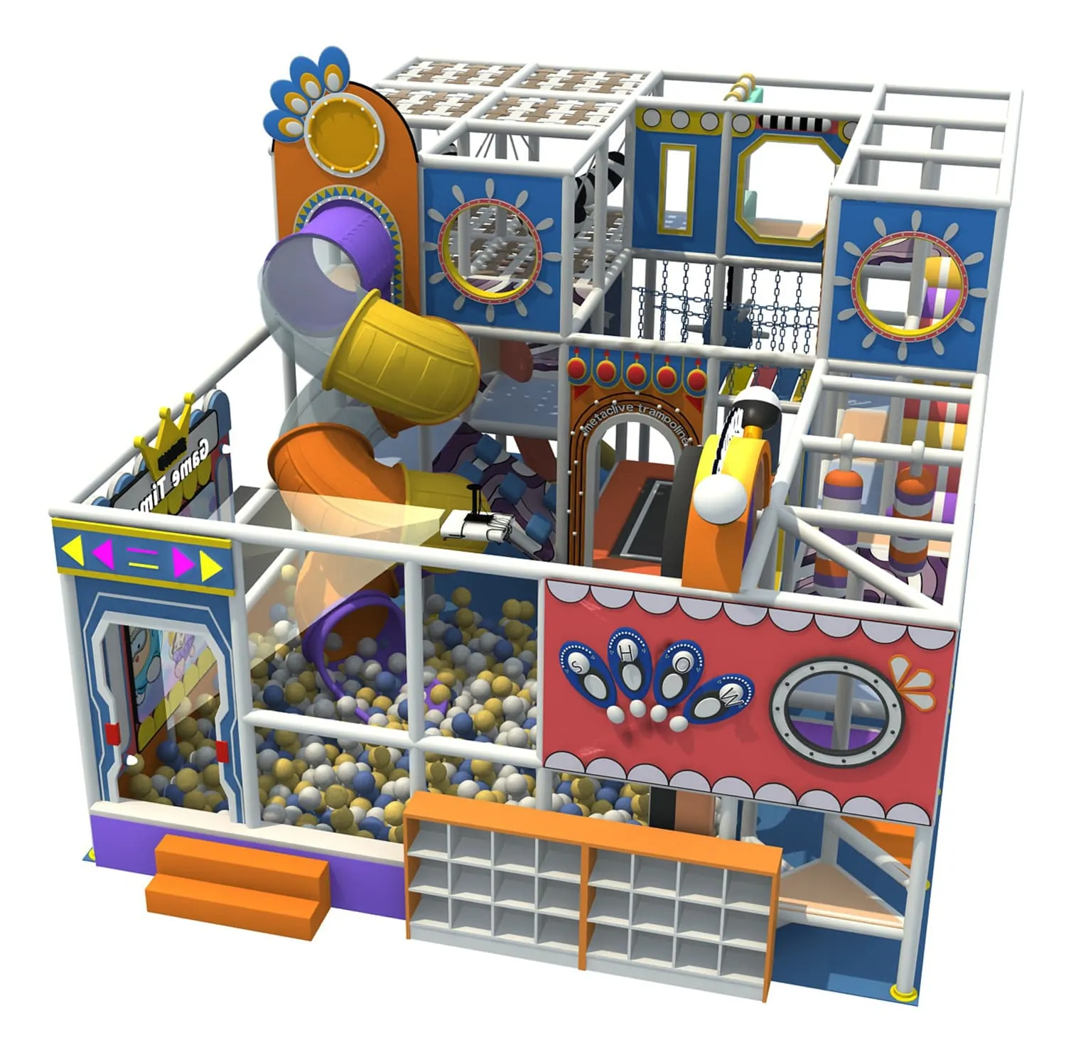 Tech World Series Indoor Naughty Castle Playground HD-TTB138