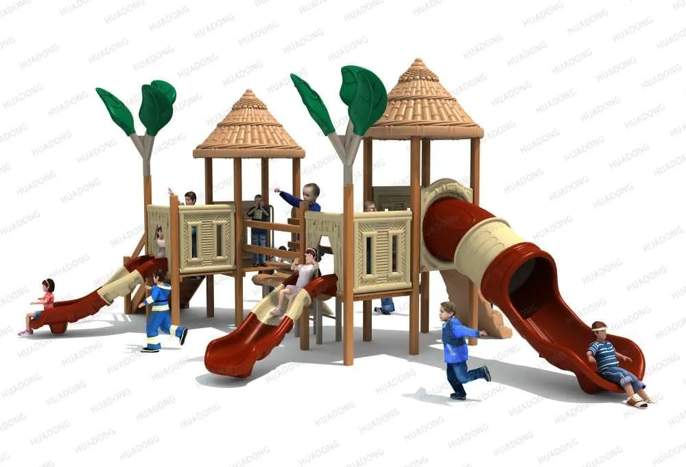 Bamboo Garden Landscape Park HD-MZY010 - Children's Slide Slide Combination