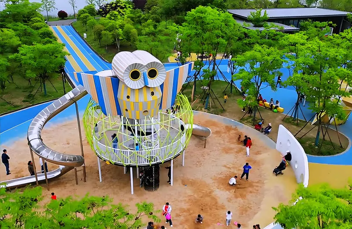 Zhangbihu Park Wuhan Hubei