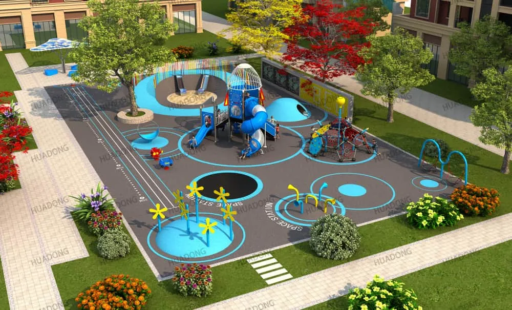 HUADONG Community Children's Playground Equipment HD-DSQ007