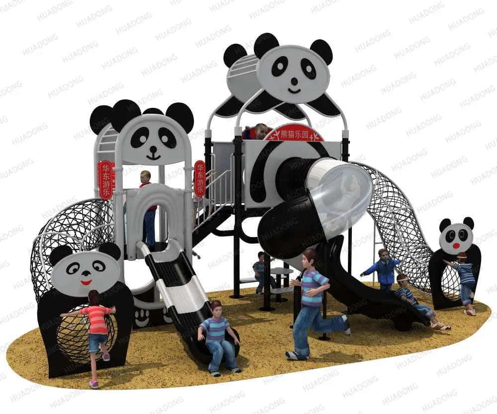 Giant Panda Theme Park HD-QXM012 - Children's Slide Slide Combination
