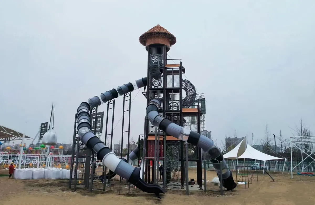 HUADONG Amusement Sichuan Meishan Vitality Town Project Case