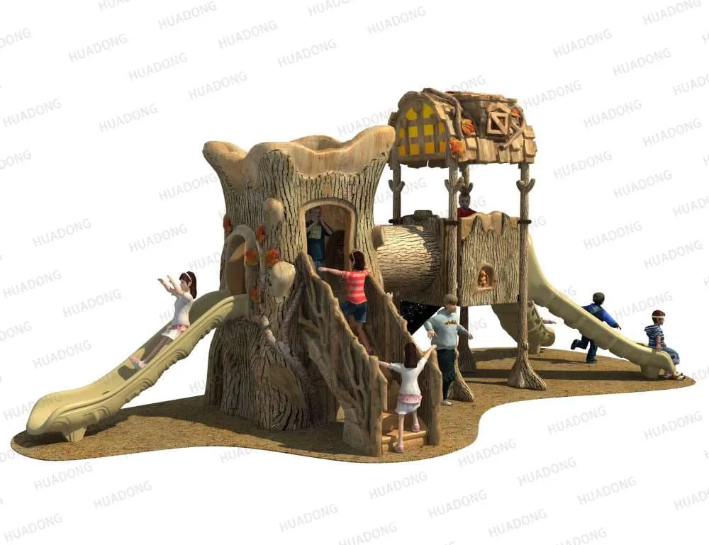 Ancient tribe HD-HYL006-Children's Slide Slide Combination