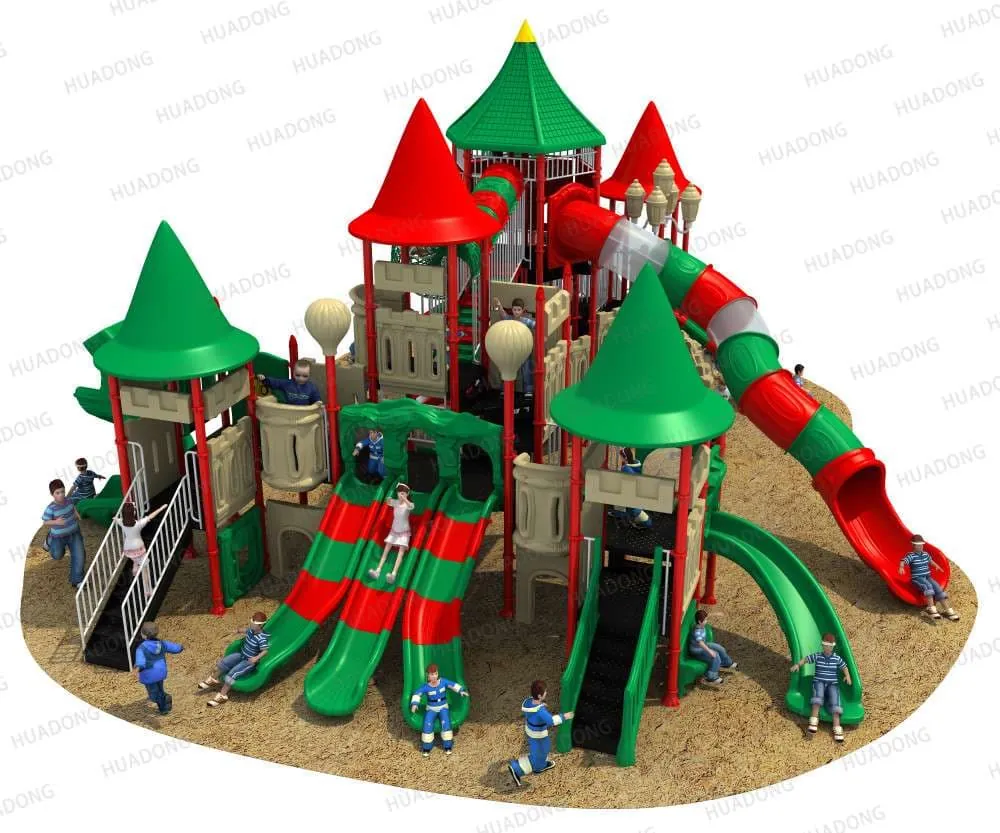 European-Korean Castle HD-HOH011 - Children's Slide Slide Combination
