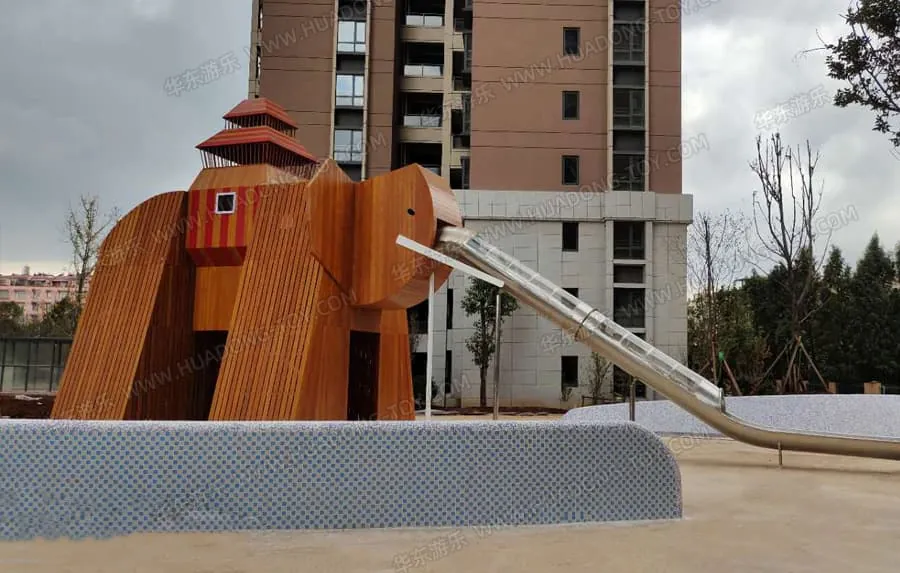 Yunnan Qujing Qilin Jiayuan Elephant Theme Custom Non-Standard Project