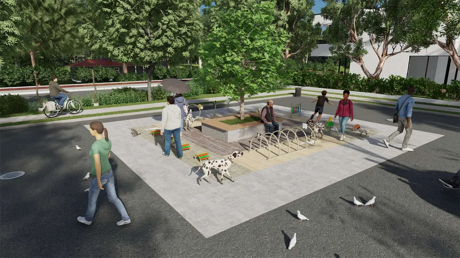 HUADONG Amusement Pet Playground Series HD-HCW004