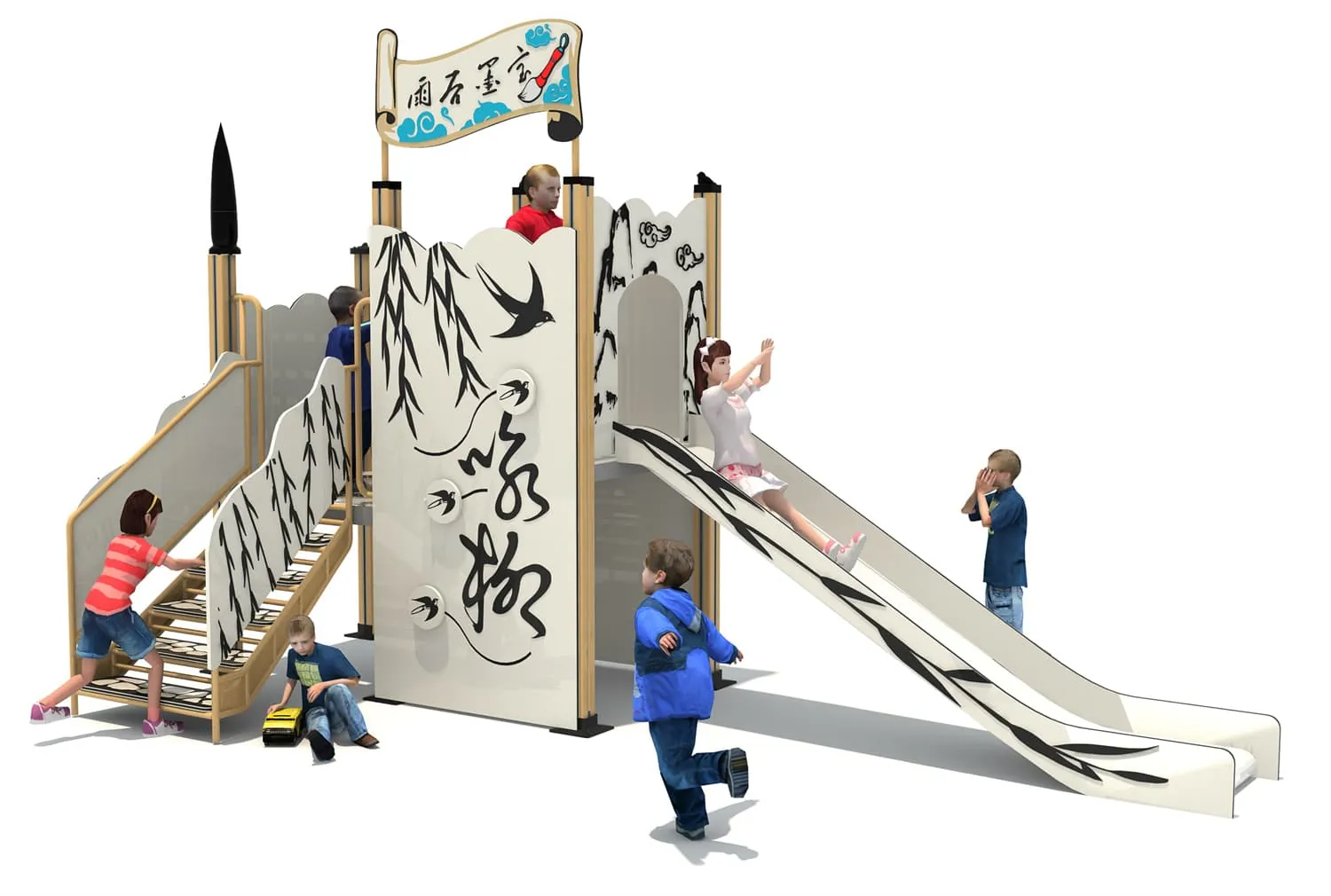 PE Board Series Outdoor Slide HD-LPE068